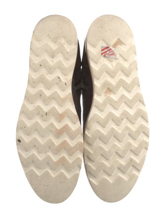 The Office of Angela Scott Suede Glitter Accents Lace-Up Boots