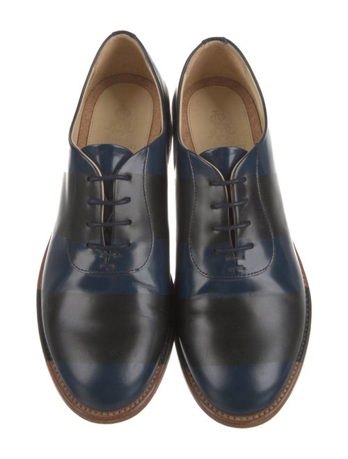 The Office of Angela Scott Leather Oxfords