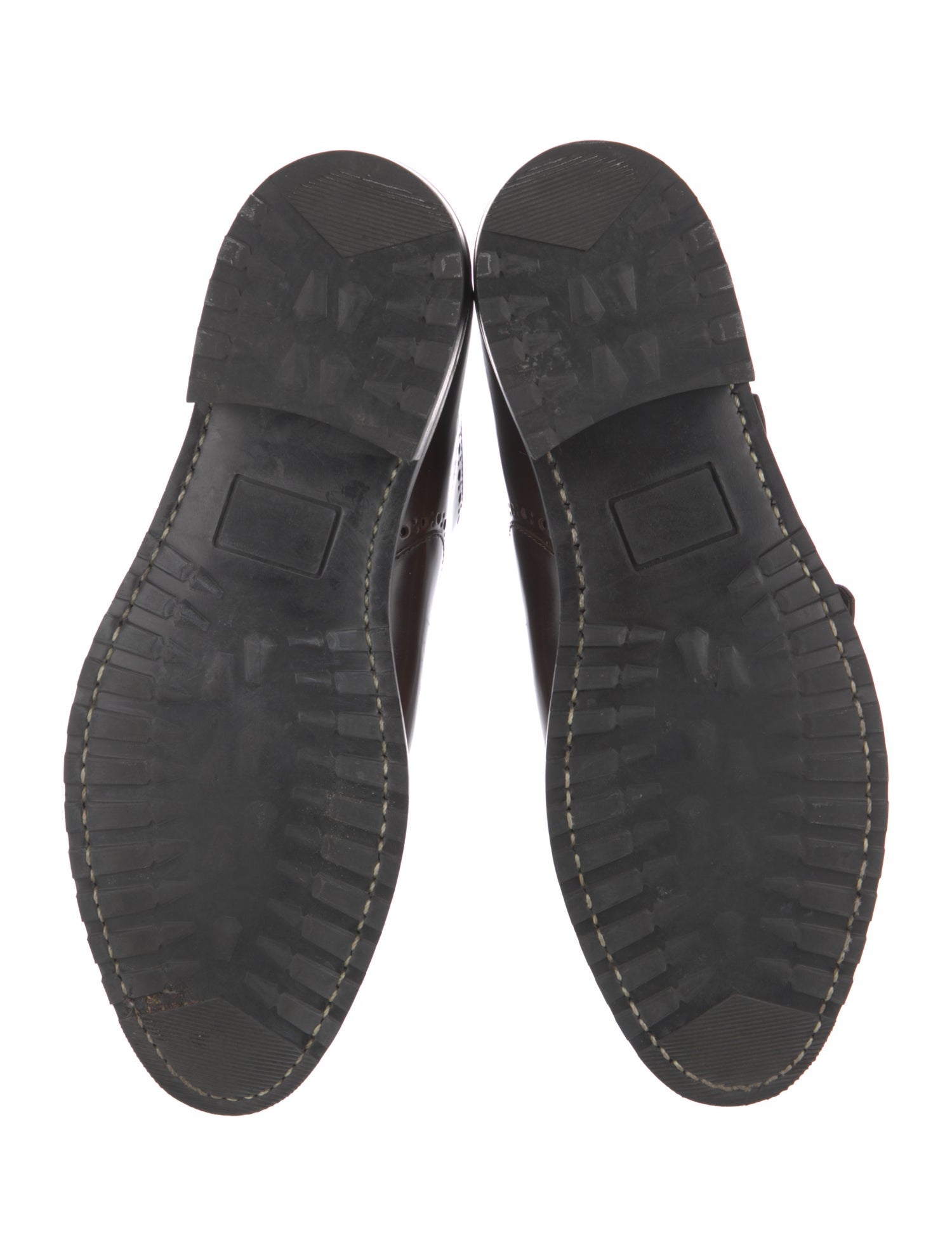 The Office of Angela Scott Leather Oxfords