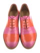 The Office of Angela Scott Leather Oxfords