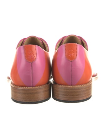 The Office of Angela Scott Leather Oxfords