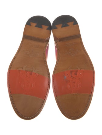 The Office of Angela Scott Leather Oxfords