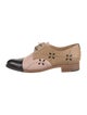 The Office of Angela Scott Leather Lasercut Accents Oxfords