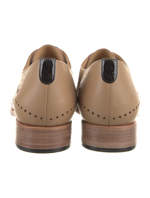 The Office of Angela Scott Leather Lasercut Accents Oxfords