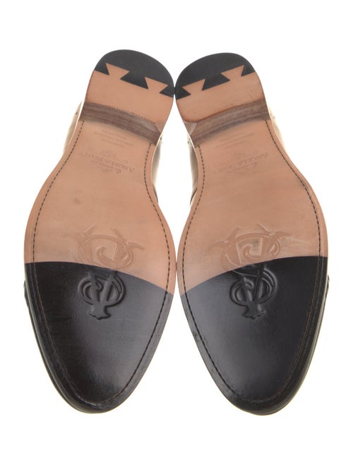 The Office of Angela Scott Leather Lasercut Accents Oxfords