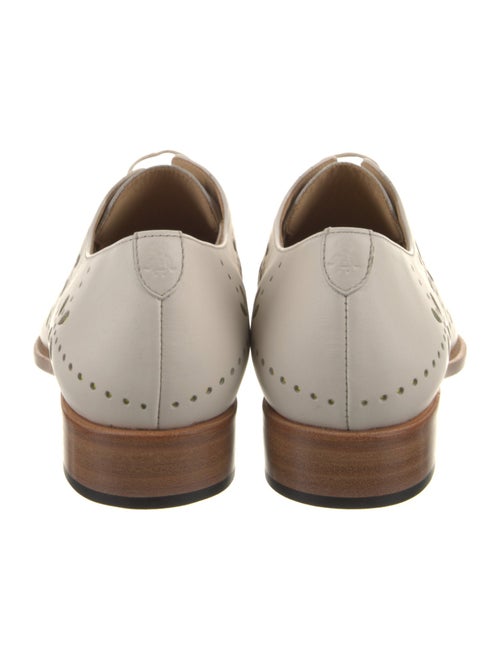 The Office of Angela Scott Leather Lasercut Accents Oxfords