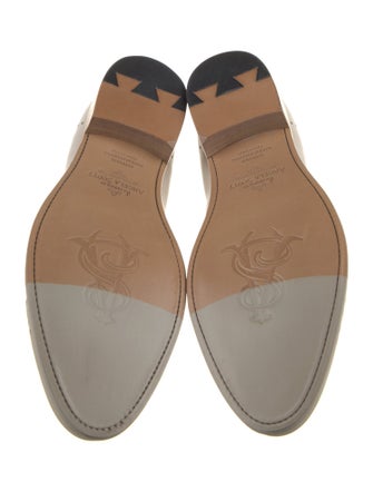 The Office of Angela Scott Leather Lasercut Accents Oxfords