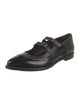 The Office of Angela Scott Leather Scalloped Accent Mary Jane Flats
