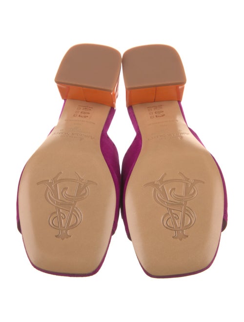 The Office of Angela Scott Suede Lasercut Accents Slides