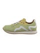 The Office of Angela Scott Suede Colorblock Pattern Athletic Sneakers