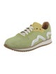 The Office of Angela Scott Suede Colorblock Pattern Athletic Sneakers