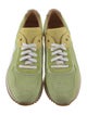 The Office of Angela Scott Suede Colorblock Pattern Athletic Sneakers