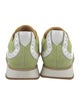 The Office of Angela Scott Suede Colorblock Pattern Athletic Sneakers