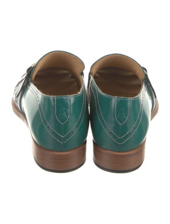 The Office of Angela Scott Leather Loafers