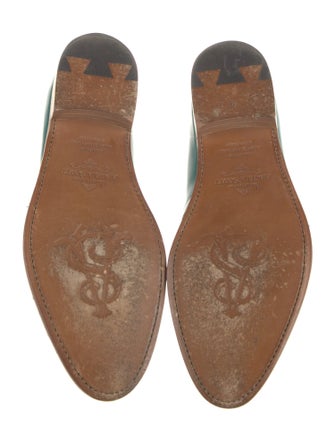 The Office of Angela Scott Leather Loafers