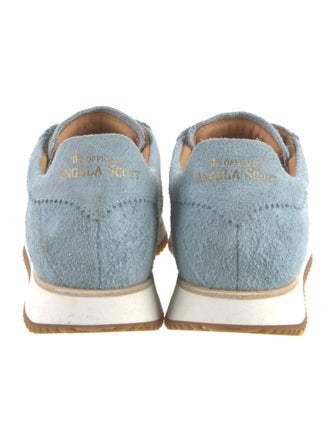 The Office of Angela Scott Suede Sneakers