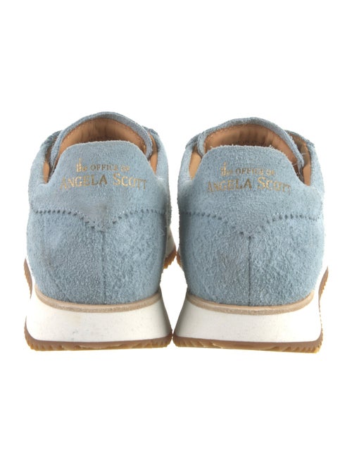 The Office of Angela Scott Suede Sneakers