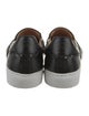 The Office of Angela Scott Leather Colorblock Pattern Sneakers