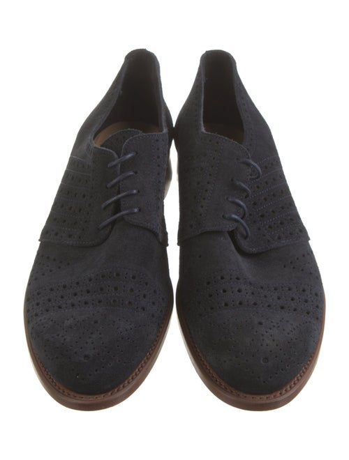 The Office of Angela Scott Suede Oxfords