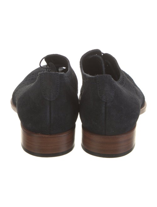 The Office of Angela Scott Suede Oxfords