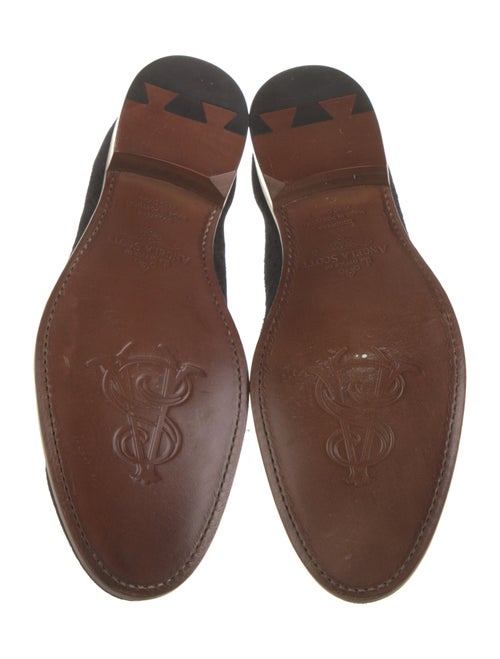 The Office of Angela Scott Suede Oxfords