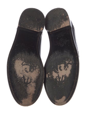 The Office of Angela Scott Leather Loafers