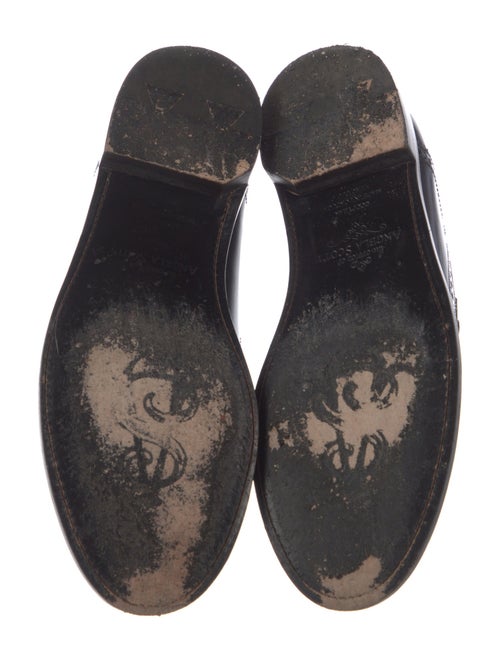 The Office of Angela Scott Leather Loafers