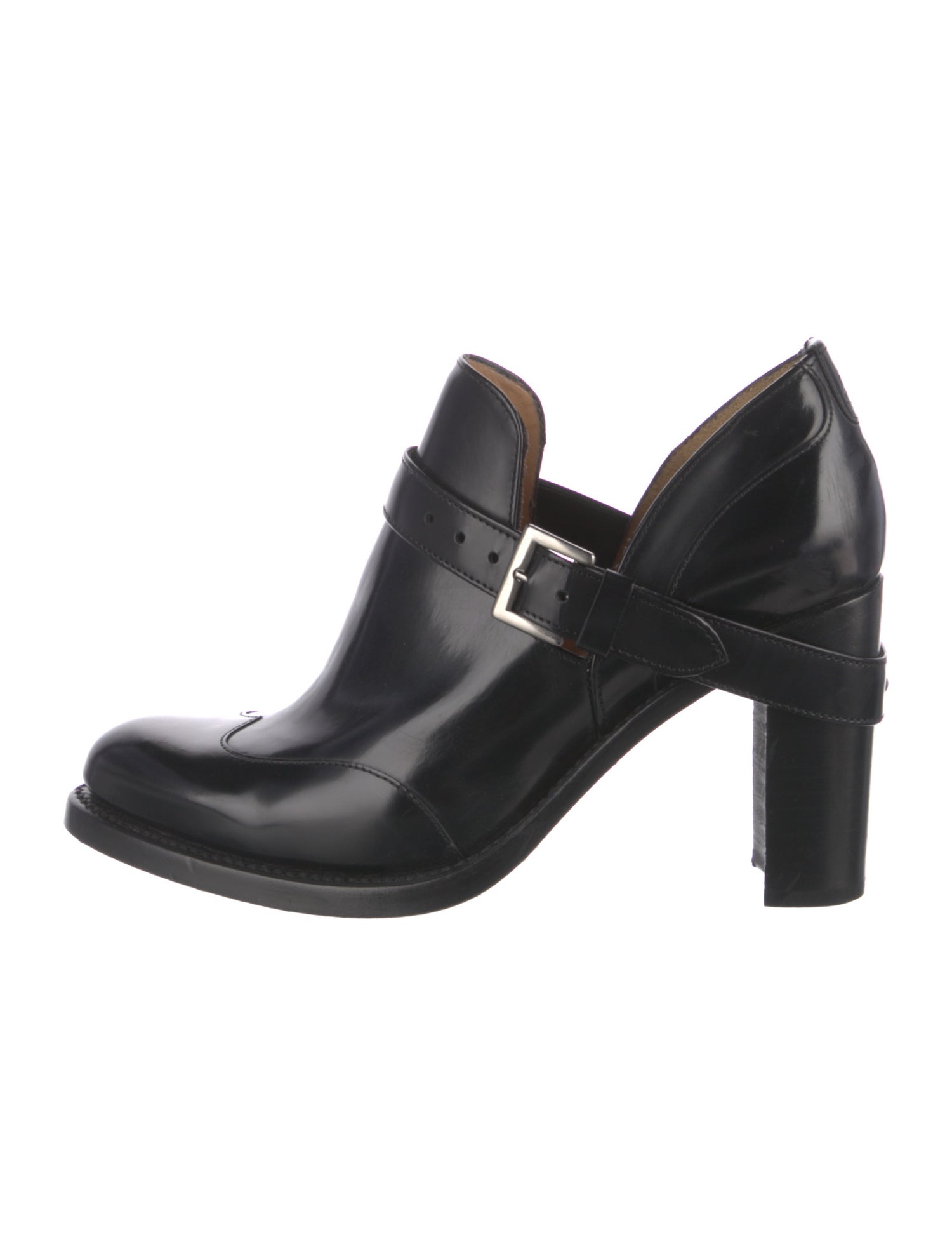 The Office of Angela Scott Leather Mules