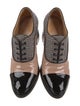 The Office of Angela Scott Patent Leather Houndstooth Print Pumps