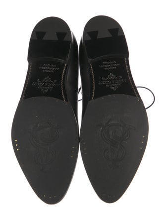 The Office of Angela Scott Leather Oxfords