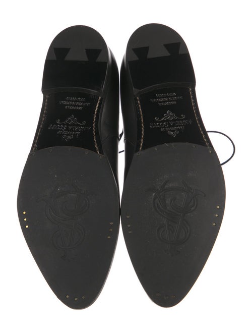 The Office of Angela Scott Leather Oxfords