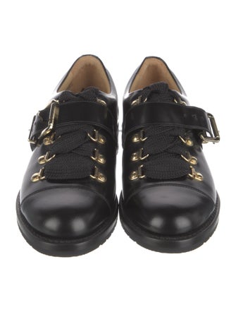 The Office of Angela Scott Leather Oxfords