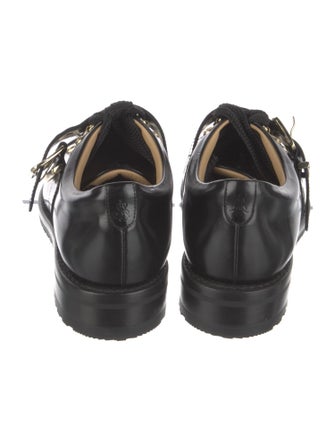 The Office of Angela Scott Leather Oxfords