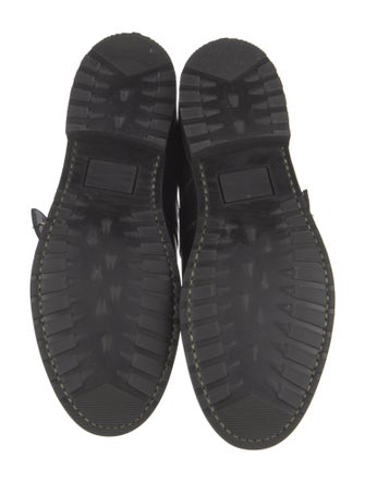 The Office of Angela Scott Leather Oxfords