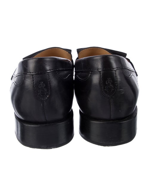 The Office of Angela Scott Leather Loafers