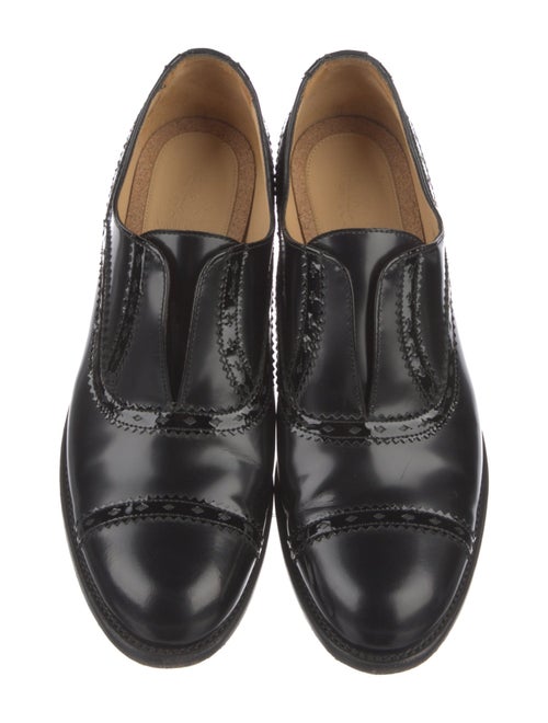 The Office of Angela Scott Leather Lasercut Accents Oxfords