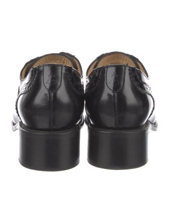 The Office of Angela Scott Leather Lasercut Accents Oxfords