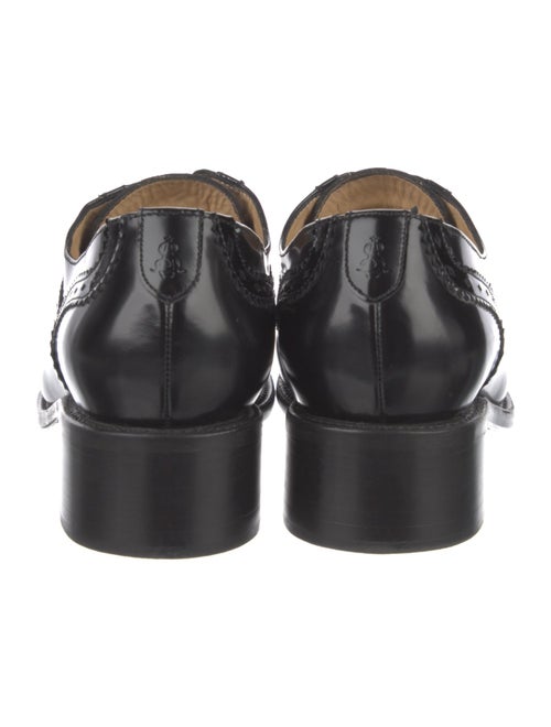 The Office of Angela Scott Leather Lasercut Accents Oxfords