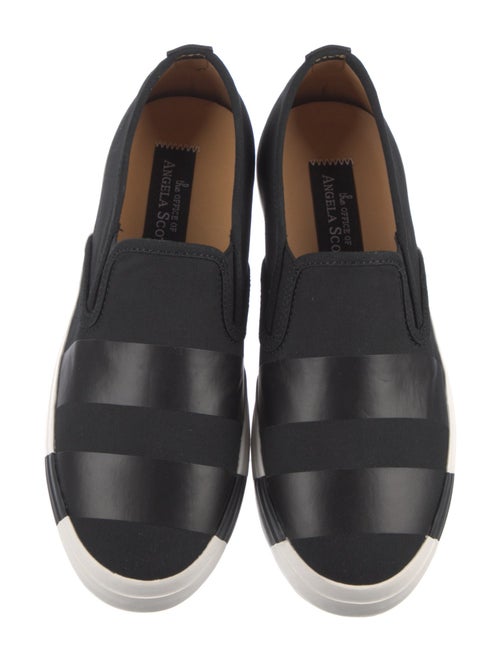 The Office of Angela Scott Colorblock Pattern Sneakers