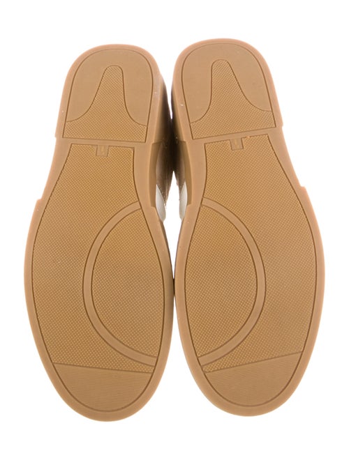 The Office of Angela Scott Suede Colorblock Pattern Sneakers