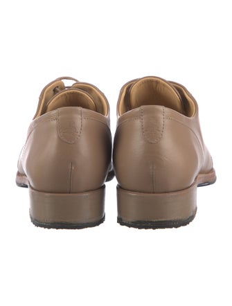 The Office of Angela Scott Leather Oxfords