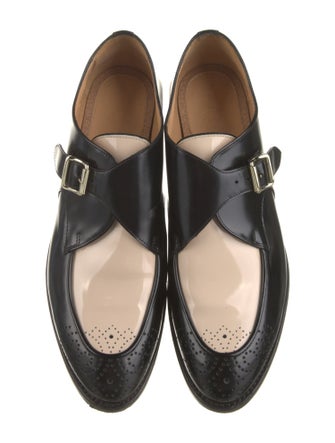 The Office of Angela Scott Leather Lasercut Accents Oxfords