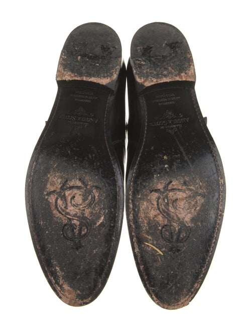 The Office of Angela Scott Leather Lasercut Accents Oxfords