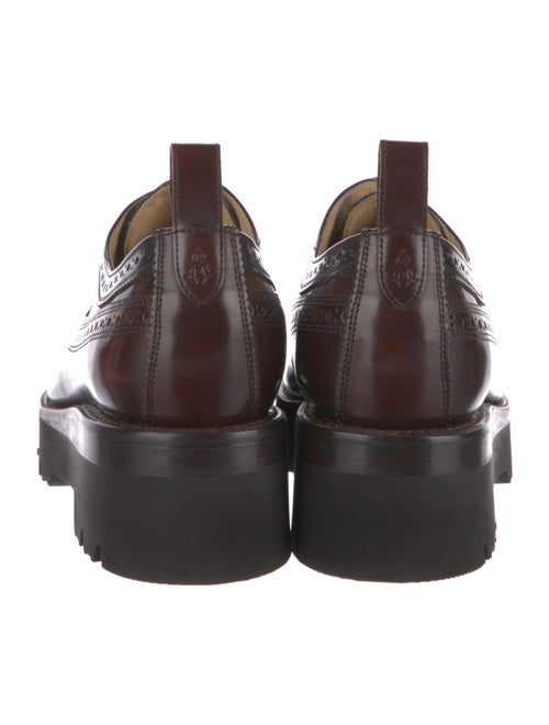 The Office of Angela Scott Leather Oxfords