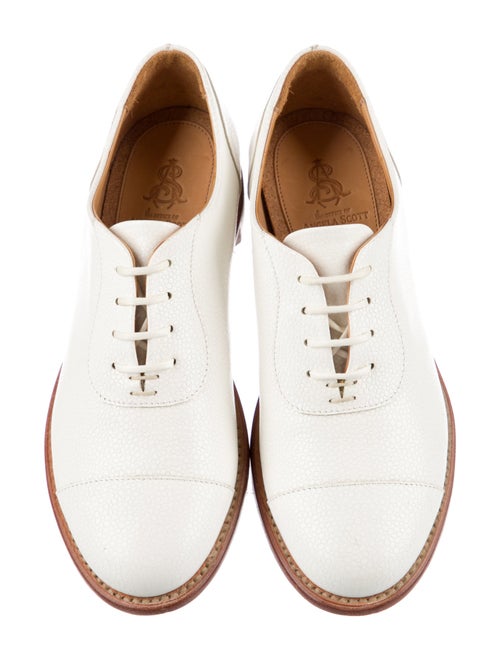 The Office of Angela Scott Leather Oxfords
