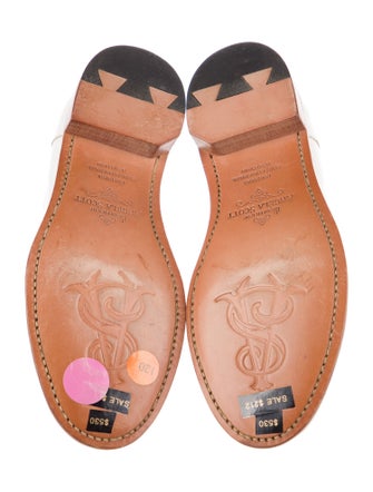 The Office of Angela Scott Leather Oxfords