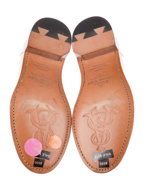 The Office of Angela Scott Leather Oxfords