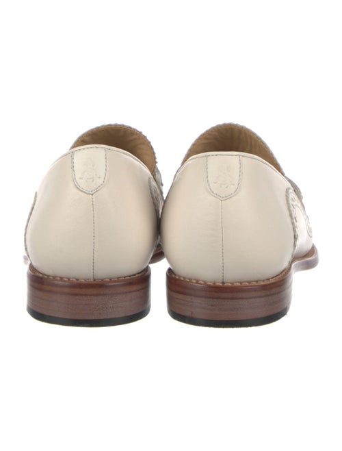 The Office of Angela Scott Leather Loafers