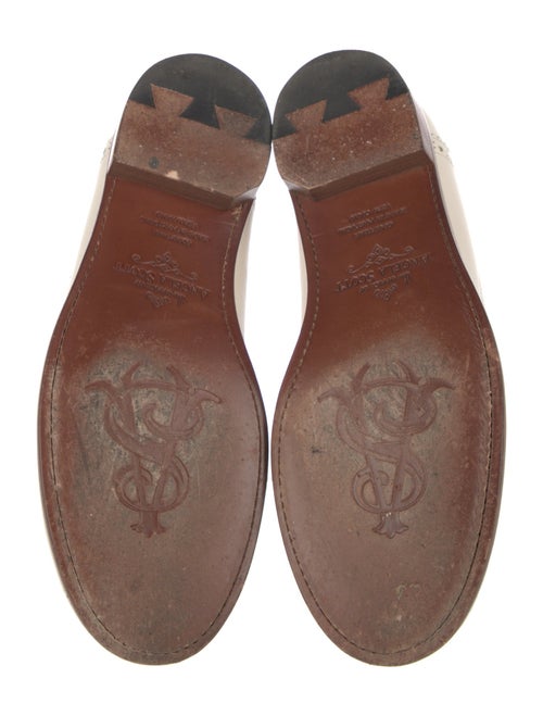 The Office of Angela Scott Leather Loafers