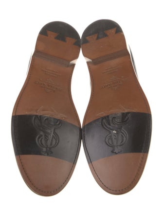 The Office of Angela Scott Leather Oxfords